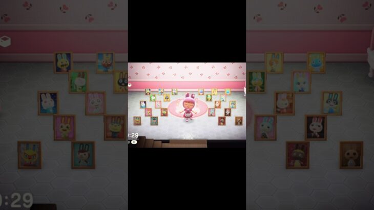 【あつ森】うさぎの写真コンプ🐰@user-lightnest #あつ森 #あつまれどうぶつの森