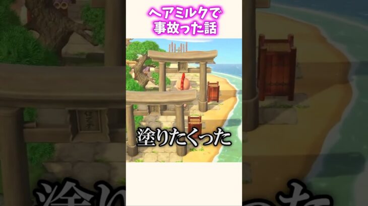 同じ事した人いそうな事故w #あつ森