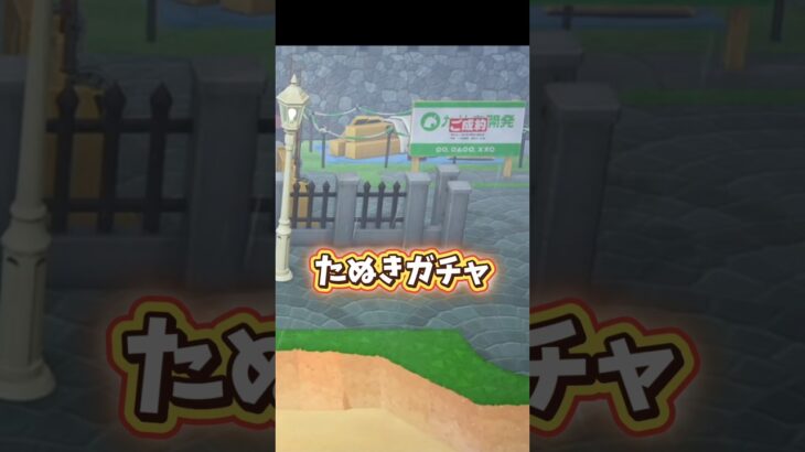 運を使いすぎちゃったたぬきガチャ？w【あつ森】 #shorts