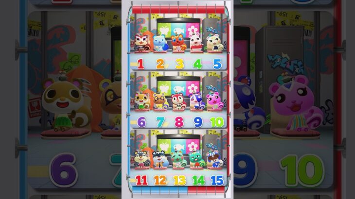 【あつ森クイズ】第15問！仲間はずれは何番でしょうか？ #あつ森 #けけアイドル #animalcrossing #あつまれどうぶつの森