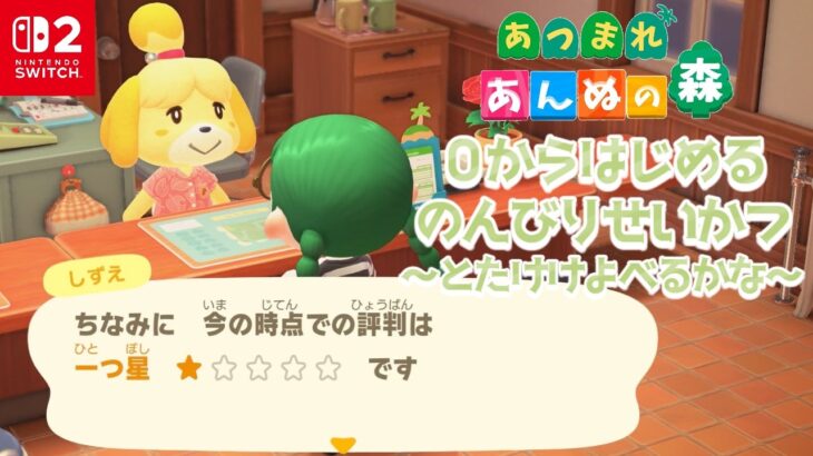 【あつ森配信】０から新しく始めるあつ森生活#3