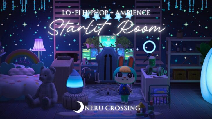 【あつ森BGM】星のゲームルームで心のリセット｜Lo-fi hiphop🎧環境音｜3時間｜リラックス・作業用BGM【ACNH】
