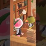 図書館で勉強した日📖 あつ森Vlog🌳 # #animalcrossingnewhorizons #animalcrossing #あつ森 #acnh #あつまれどうぶつの森 #vlog