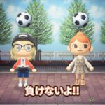 リュータ夫妻のリフティング対決 #あつ森 #あつまれどうぶつの森  #animalcrossing