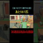 あつもりアジ釣り生活part12 #shorts #あつ森