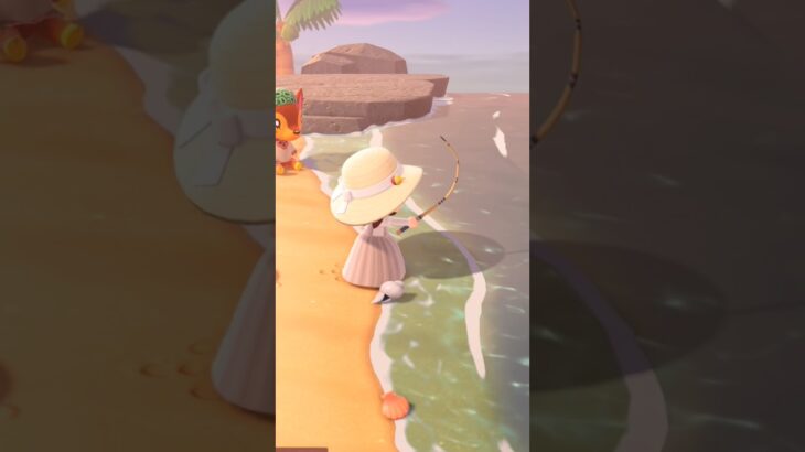 なにが釣れたかな？🐟#shorts #あつ森