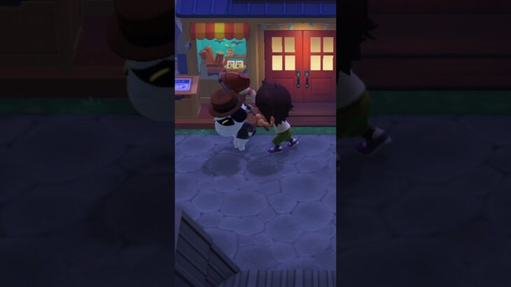 【あつ森】※こいつはミイラなので、網で叩きまくっても問題ないです。　#shorts #あつ森