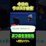 最後が形になる。 ラコスケの毎日金言 #shorts #あつ森 #ラコスケ