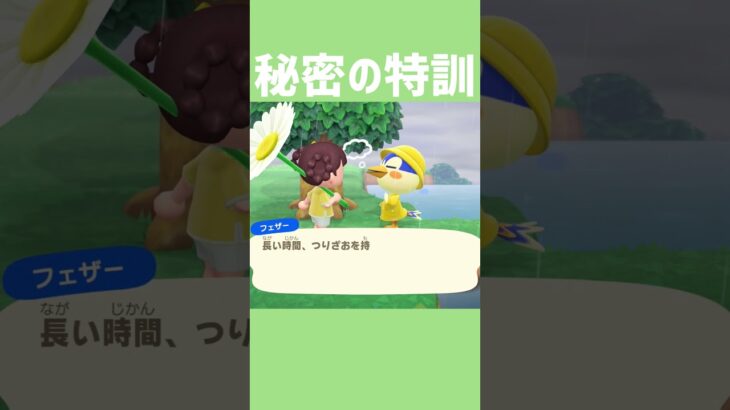 [あつ森]釣り大会楽しみだな #あつまれどうぶつの森 #shorts