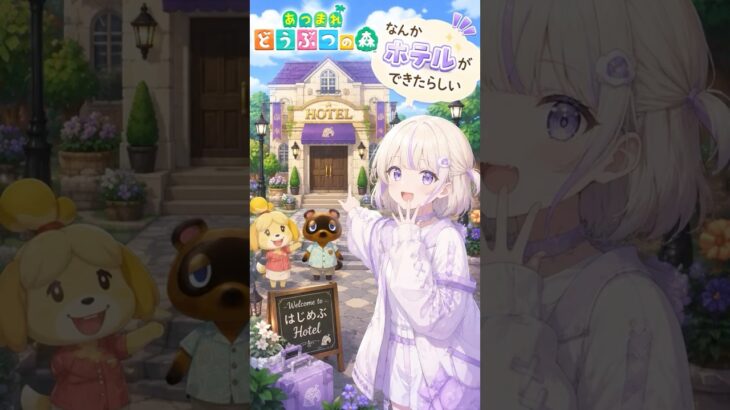 ばんちょうがあつ森をやるって！！なんと今日も番長の可愛い喋り方が見れる神配信だった？？番長の可愛すぎる配信の行く末は如何に？？【轟はじめ/ホロライブ切り抜き】#shorts