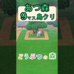 【あつ森９マス島クリ】簡単に自然になじんだピアノの島クリができる！【あつまれどうぶつの森】#あつ森 #あつまれどうぶつの森