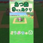 【あつ森９マス島クリ】簡単に「かだんを」使ったオシャレなお庭が作れる島クリ！【あつまれどうぶつの森】#あつ森 #あつまれどうぶつの森