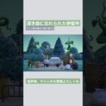 【あつ森】深き森に忘れられた停留所 そこで時は静かに眠り続ける🚗🌳#あつ森 #あつまれどうぶつの森 #島クリエイト