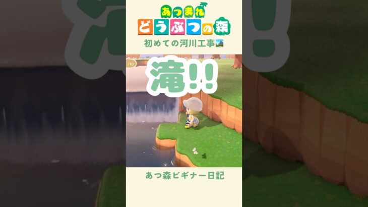 【あつ森】橋作らなくていいってこと…!?🪜#あつまれどうぶつの森 #島クリエイト