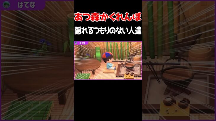 あつ森でかくれんぼして遊んだ！！！