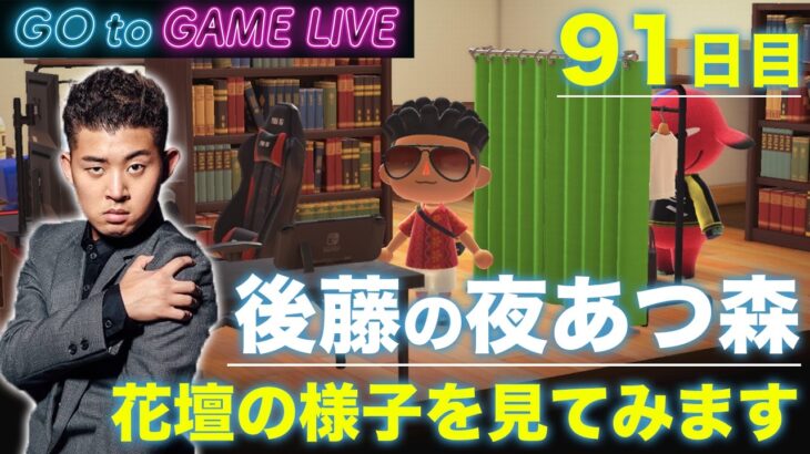 【後藤の夜あつ森】今夜もご島で過ごしましょう