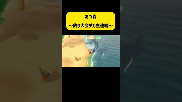 釣り大会はまきえ作りが大変だー　#あつ森