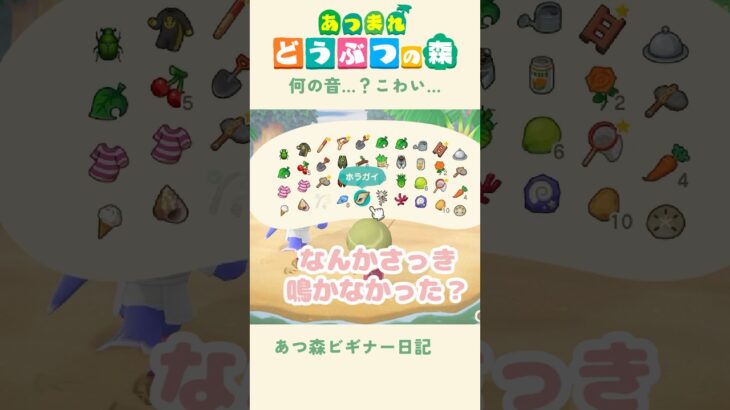 【あつ森】私のお家の環境音？それとも何かいるの….？#あつまれどうぶつの森