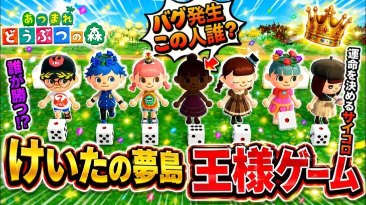 けいたの夢島　王様ゲーム　バグ発生
