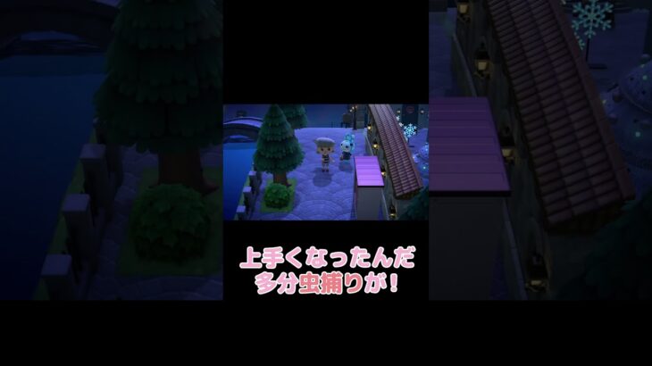 虫捕りが上手くいきすぎてる日【あつ森】