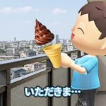 アイスクリームが落ちちゃう!! #あつ森 #あつまれどうぶつの森 #あつまれどうぶつの森