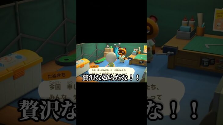 新住民たちが贅沢過ぎる…【あつ森】