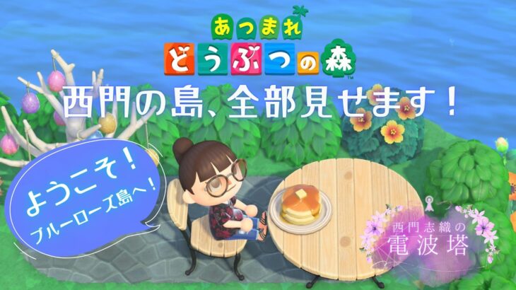 【あつ森】実況デビューで島紹介！今まで作り上げた楽園を全部見せたら楽しすぎた！