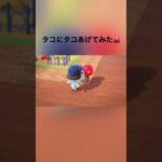 タコにタコあげてみた🐙#あつまれどうぶつの森 #あつ森 #どうぶつの森 #ゲーム実況 #タコ