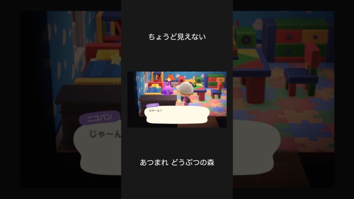 【あつ森】ちょうど見えない