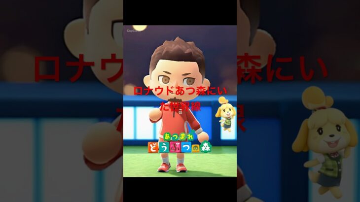 ロナウドあつ森にいた世界線