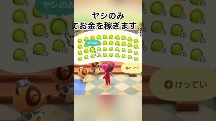 【あつ森】ココナッツ大量に売ったらいくらかな？　#vlog #あつ森 #あつまれどうぶつの森 #こはくちゃんねる2424   #毎日更新