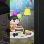 あつ森1ごうお誕生日おめでとう🎉🎁🎊🎂夏休み☀️