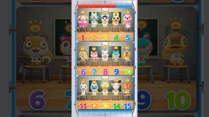 【あつ森クイズ】第19問！仲間はずれは何番？？ #あつ森 #けけアイドル #animalcrossing #あつまれどうぶつの森