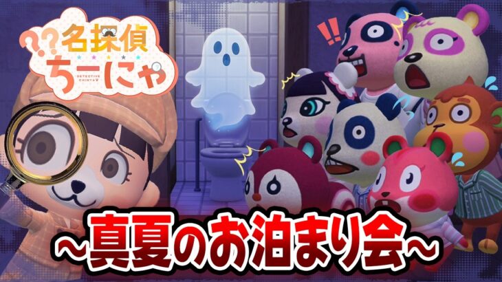 【あつ森アニメ】名探偵ちーにゃ〜真夏のお泊まり会〜【2026年8月7日(金)18時～プレミア公開】