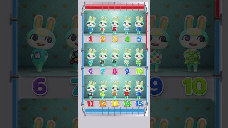 【あつ森クイズ】第22問！いつもの服のミッチェルはどれ？？ #あつ森 #けけアイドル #animalcrossing #あつまれどうぶつの森