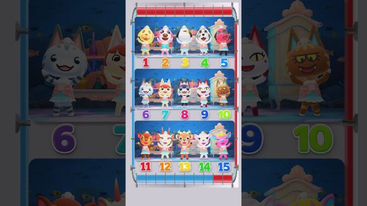 【あつ森クイズ】第24問！仲間はずれは何番でしょう？ #あつ森 #けけアイドル #animalcrossing #あつまれどうぶつの森