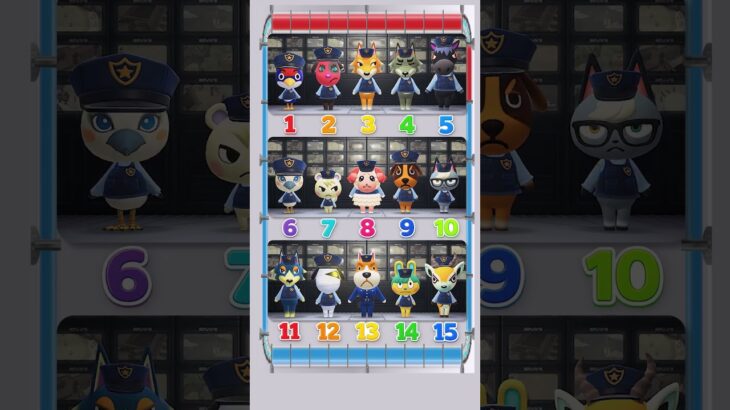 【あつ森クイズ】第27問！仲間はずれは何番でしょう？ #あつ森 #けけアイドル #animalcrossing #あつまれどうぶつの森