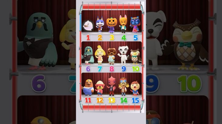 【あつ森クイズ】第33問！仲間はずれは何番でしょう？ #あつ森 #けけアイドル #animalcrossing #あつまれどうぶつの森