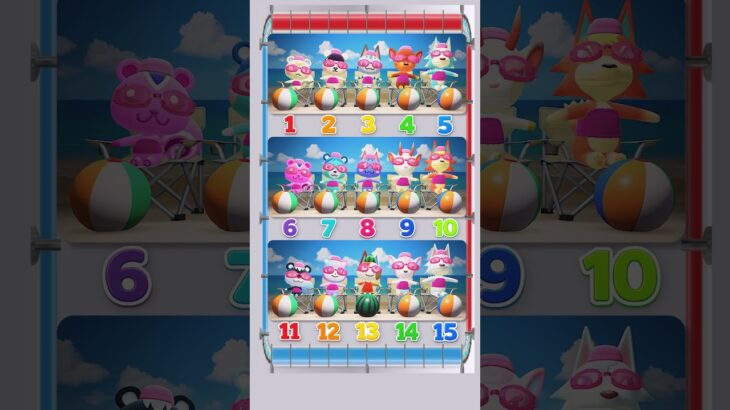 【あつ森クイズ】第45問！仲間はずれは何番？ #あつ森 #けけアイドル #animalcrossing #あつまれどうぶつの森