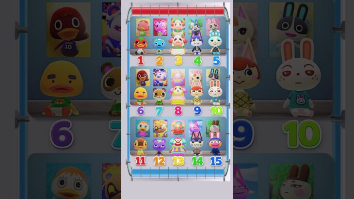 【あつ森クイズ】第47問！仲間はずれは何番？？ #あつ森 #けけアイドル #animalcrossing #あつまれどうぶつの森