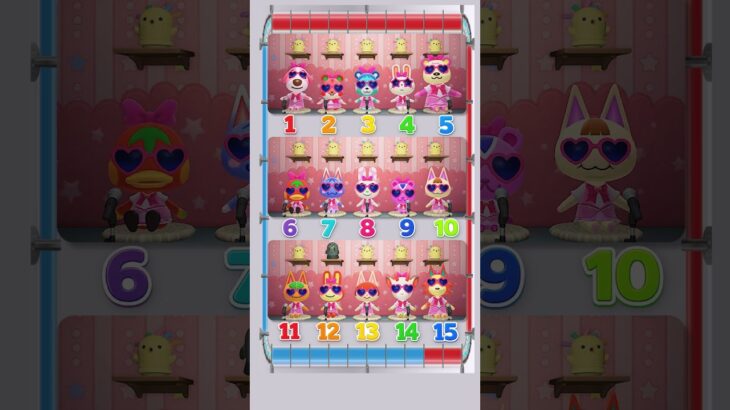 【あつ森クイズ】第49問！仲間はずれは何番でしょう？ #あつ森 #けけアイドル #animalcrossing #あつまれどうぶつの森