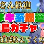 【#あつ森配信  】住民厳選だけど5分だけお話しましょ！アネキ系の住民と会いに行く離島ガチャ配信！ #227 #あつまれどうぶつの森  #雑談配信