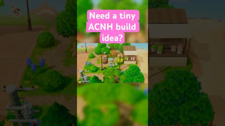 🍎 Cute Teeny Tiny ACNH Orchard! 🌳 #acnh #animalcrossing #shorts