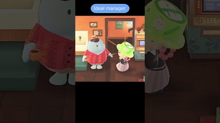 【あつ森】 理想の上司　Ideal manager