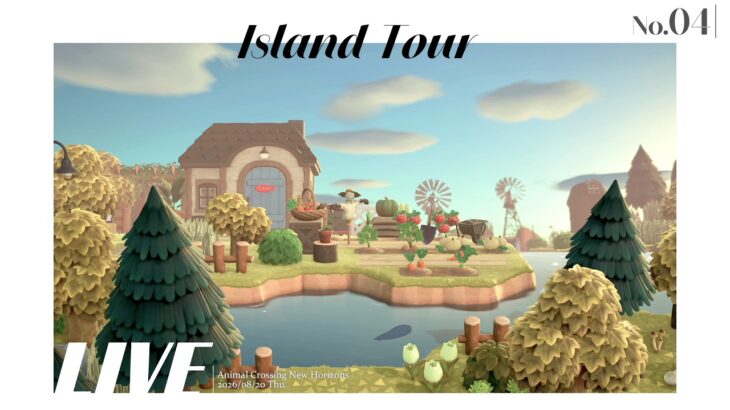 【あつ森￤夢訪問生配信】みんなの島へ訪問します🌙｜#animalcrossing 【島紹介】
