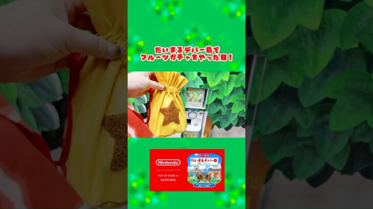 北海道があつ森の世界になってた🥺　#あつ森 #あつまれどうぶつの森 #nintendo #animalcrossing # #ガチャガチャ #だいまるデパー島