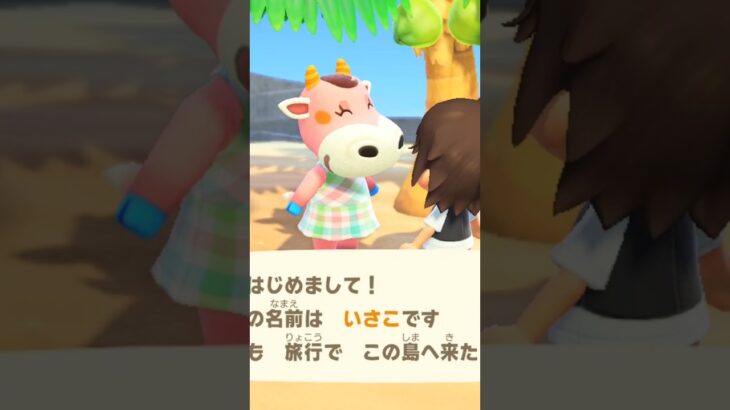 【あつ森】いさこに出会った！　#shorts #あつ森