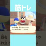 [あつ森]かなり重そうだよね🏋🏻 #あつまれどうぶつの森 #ゲーム #shorts