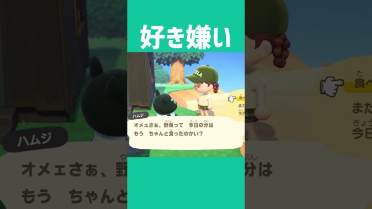 【あつ森】もしかしたら、明日好きになれるかもね🥬 #あつまれどうぶつの森 #ゲーム #shorts