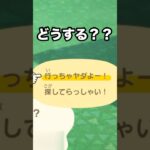 【あつ森】決断の時！！あの住民からモヤが…